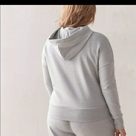 NWT Addition Elle cropped pullover hoodie - Picture 3 of 3
